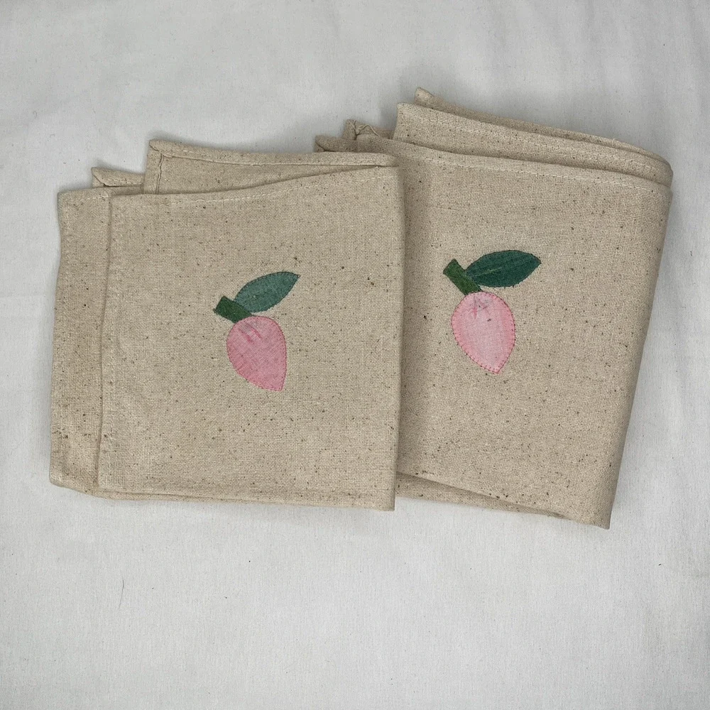 Dinner table Cotton Napkins Set Of 4 New, 11.5